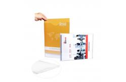 China Vertical Horizontal Magnetic Document Holder Pvc Laminated Box File Screen Printing supplier