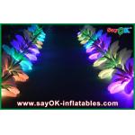 Pretty Inflatable Lighting Decoration / Inflatable Led Flower Chain For Wedding Party for sale