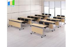 China Ebunge Office Meeting Training Folding School Table Folding Desk With Wheels supplier
