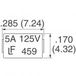0459003.UR Surface Mount Fuses PICO SMF Fuse > 459 Series 	Integrated Circuit Chip