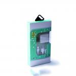 Custom Design USB Date Cable/Electronics Packaging Box with Clear PVC Window for sale