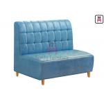 3.5feet 0.8cbm Upholstered Booth Seating Sqaured Stitching Back for sale