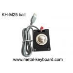 IP65 Rated Industrial Trackball Mouse , Stable 25MM Laser Trackball Module for sale