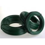 Bwg 8 - 35 Q195 Metal Binding Wire Green Color Pvc Coated for sale