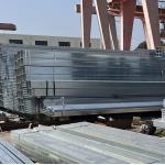 Q235 Q345 Wu Steel Galvanized Iron Square Pipe 6m Length Structure Pipe