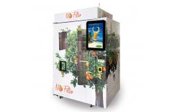China Automatic Commercial Fresh Fruit Orange Juice Vending Machine With Nfc , Low Noise supplier