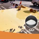Liquid Waste Solidification Super Absorbent Polymer Odor Control Liquid Waste Solidification