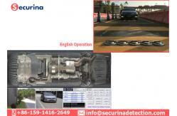 China Line CCD Camera Under Vehicle Inspection System Under Vehicle Scanners IP68 Water Proof supplier