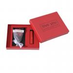 Heaven and Earth Lid Customized Rectangular Lipstick Perfume Gift Box for Customized Wedding Favors for sale
