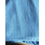 Microfiber Factory Blue Weft Big Grid Car Cleaning Cloth 1.5m Width 320gsm Density for sale