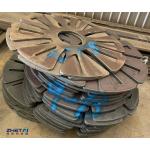 Custom Carbon Laser Cut Steel Plate Assembly For Heavy Machinery Fabrication