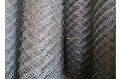 China Galvanized Chain Link Fence Fabric Pvc Coated Frame supplier
