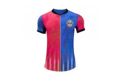 China Lightweight Polyester Soccer Jerseys Durable Fabric Sleek Design For Matches & Training supplier