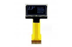 China 1.3 Inch Monochrome OLED Display Module 128x64 Pixel White/Blue Optional supplier