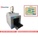 Small Size X Ray Baggage Scanner Single Energy Small Parcel Metal Detector Conveyor for sale
