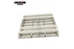 China Lightweight Recyclable High Load Capacity Aluminum Pallet Replacement supplier