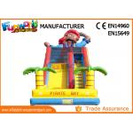 Excting Inflatable Dry Slide , Combo Game Inflatable Pirate Slide for sale