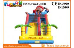 China Excting Inflatable Dry Slide , Combo Game Inflatable Pirate Slide supplier