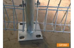 China Roll Top Welded Wire Garden Fence supplier
