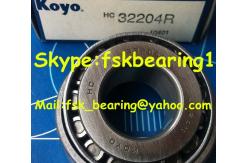 China 32204 Single Row Tapered Roller Bearings for Robot Hand Machine supplier