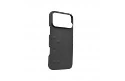 China Customized Aramid Carbon Fiber Mobile Cover with Metal Frame for iPhone 17 Pro Max supplier