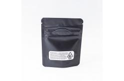 China Custom Child Resistant Mylar Bag Wholesale Tamper Evident Zipper FDA Compliant Waterproof Reusable supplier