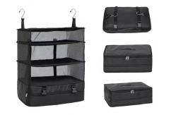 China Ventilate Moistureproof Clothes Hanging Organizer , Foldable Clothes Hanging Bag supplier