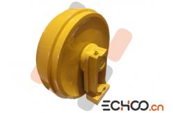 China D5K Yellow Dozer Undercarriage Parts , 50Mn Front Idler Assy Crack Resisrant supplier