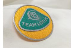 China 100 Material Shinny Silicone 3D Rubber Patches Heat Seal Labels For Clothing supplier