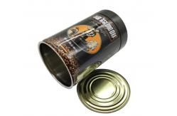 China 3D Embossing Coffee Tin Cans Environmental Friendly supplier