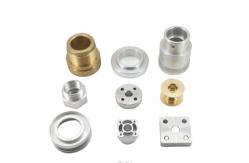 China Turning Milling Motor Spare Part , Machining Precision Parts Brass Steel Iron Material supplier