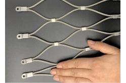 China High Tensile Metal Rope Mesh For Architectural Safety Protection supplier