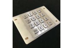 China Usb Interface Waterproof Keypad Stainless Steel Digital Button With Backlight supplier