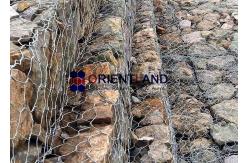 China ISO Gabion Wire Mesh Galvanized Gabion Wall Mesh 2m * 1m * 0.5m Longlife supplier
