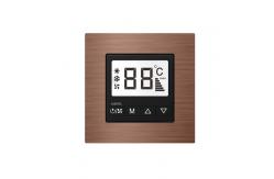 China 24V Home Smart Thermostat , 5 conjoined Knx Room Thermostat supplier