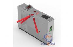 China Rustproof Steel Bi Directional Tripod Turnstile Gate Pedestrian With Rfid Reader supplier