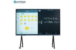 China X5PRO Educational Flat 4k Interactive Panel Displays 75 Inch With Camera supplier