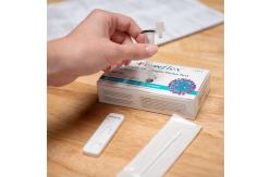 China 15 Minutes Covid 19 Rapid Test Kit Nasal Specimen Nasopharyngeal Test Kit supplier