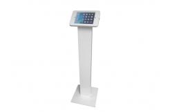 China Logo Printing VESA Holes IPad Kiosk Stand Powder Coated IPAD Kiosk Enclosure supplier