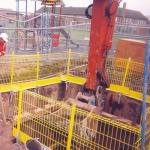 OHSAS Painting 1300 Steel Star Pickets For Garden Fencing for sale