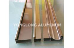 China 6m Normal Length Polished Aluminium Profile Environmental Protection supplier