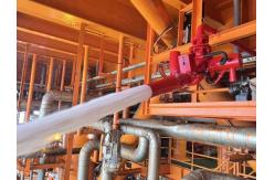 China Linkzone Programmable Automatic Fire Fighting Monitor Foam Cannon supplier