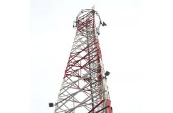 China Galvanised 220kv Lattice Structure Transmission Tower For Communication supplier