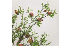 China Airport PE 120cm Artificial Pomegranate Tree Environment Friendly supplier