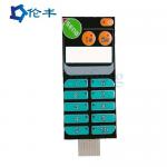 Screen Printing Membrane Switch Pad Pantone Color Circuit Metal Dome Tactile Switch for sale