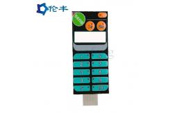 China PET Tactile Membrane Keyboard Switch  Industrial Control Glossy Surface supplier