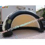 6m Cube Inflatable Party Tent , Half Moon Building For Commercial for sale