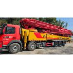 Large Size Concrete Pump 2021 Sany Used Concrete Pump Truck 67M With Volvo Chassis In Eastern Asia for sale