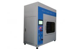 China PLC Control Audio Video Test Equipment / Needle - Flame Tester Simulation Technique Fire Hazard supplier