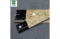 China Yellow Ceramic Staircase Tiles 300 x 1200mm Glossy Surface Texture supplier